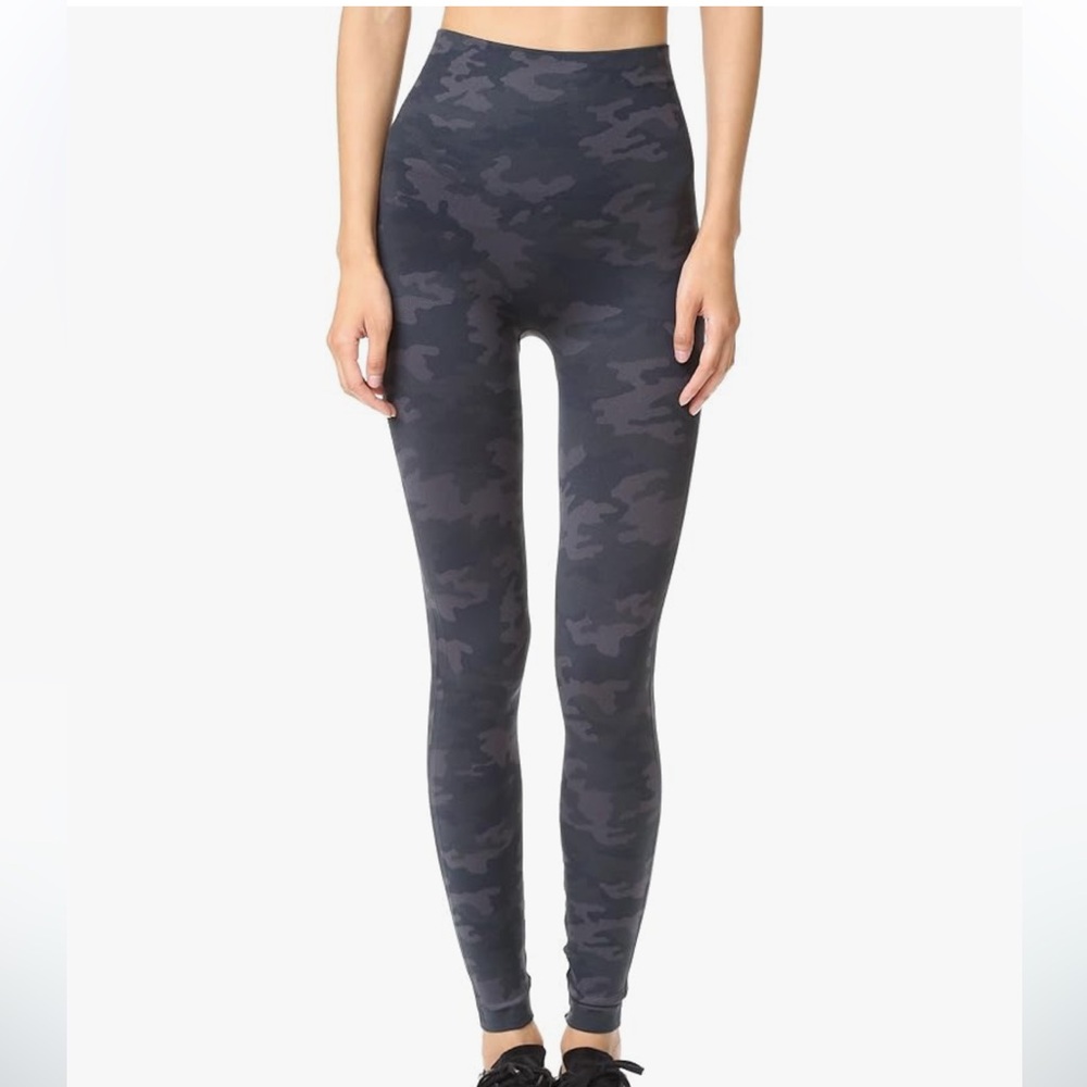 Spanx Grey Camo Leggings